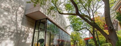 Macnaughton building in the summer