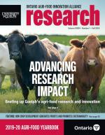 Cover of Advancing Research Impact issue of Research magazine