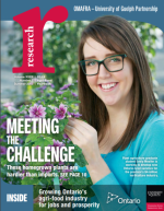 Cover of Meeting the Challenge issue of Research magazine