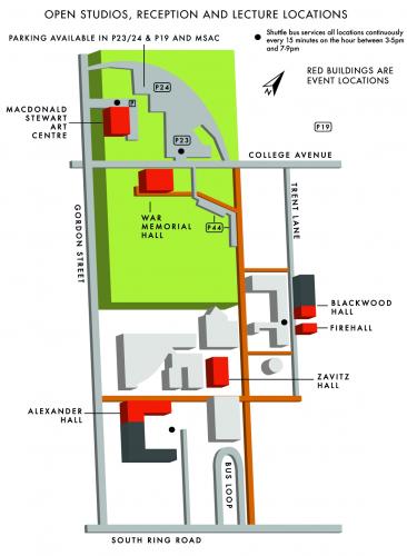 2013 Open Studios Tour Map