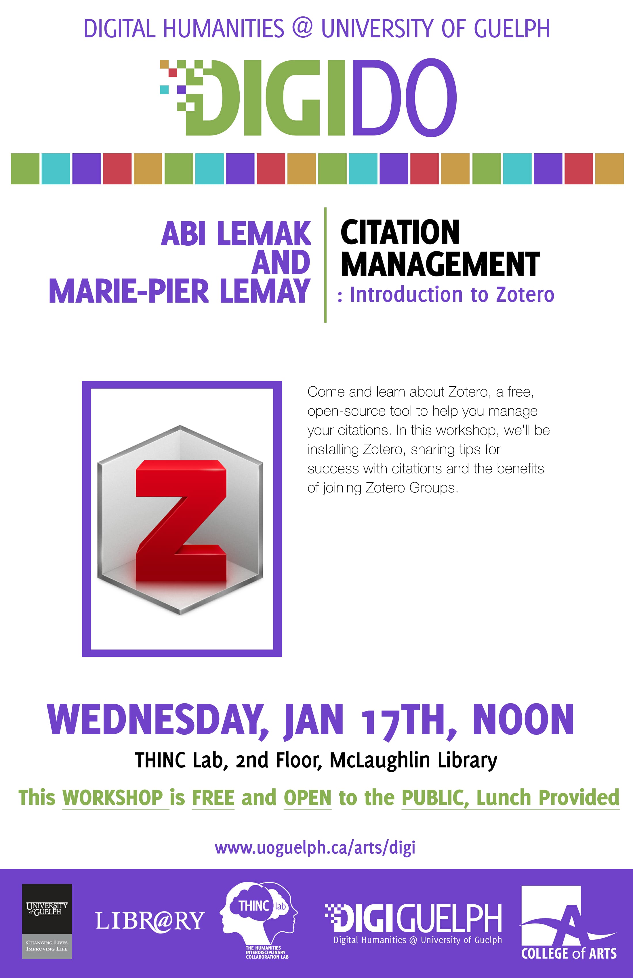 Digi Do poster for Abi Lemak and Marie-Pier Lemay