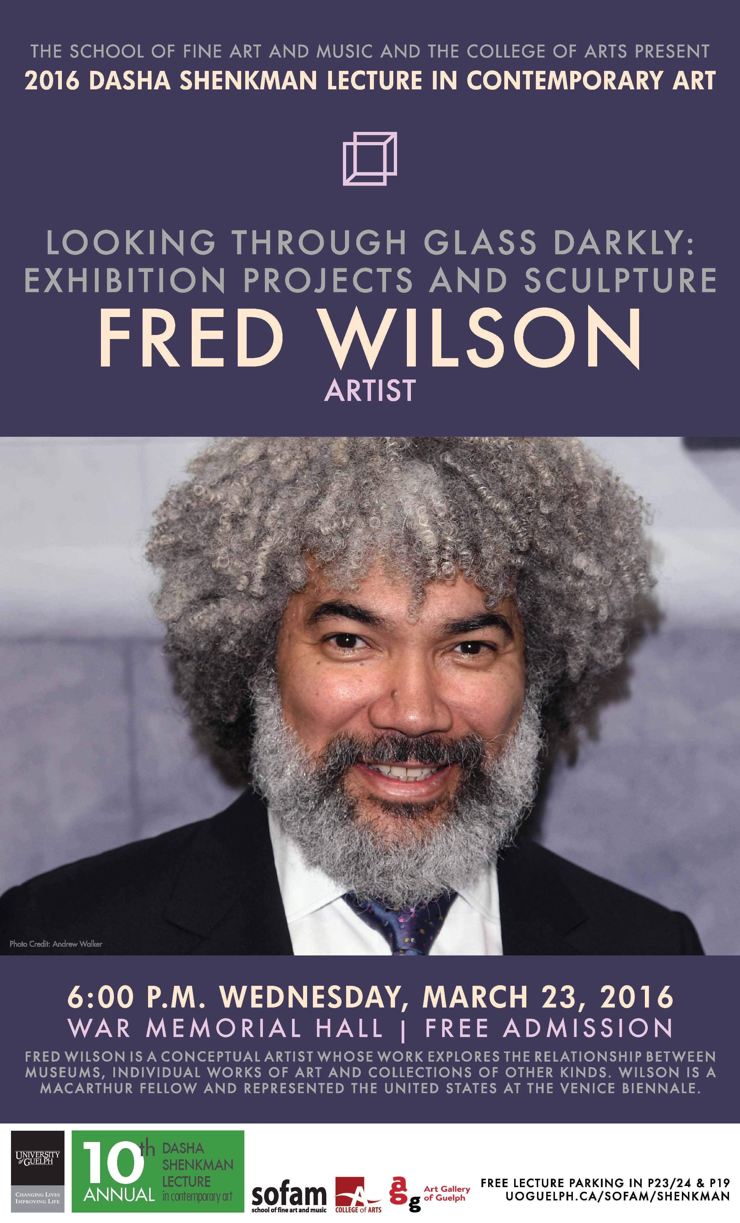 poster for fred wilson
