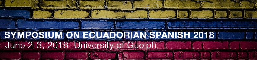Symposium on Ecuadorian Spanish