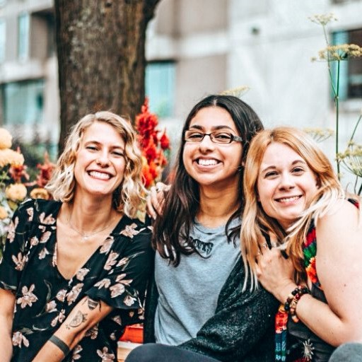 three sustainability ambassadors at branion plaza