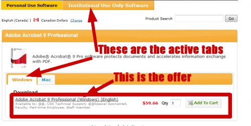 Illustration of an Offer in ELMS Express