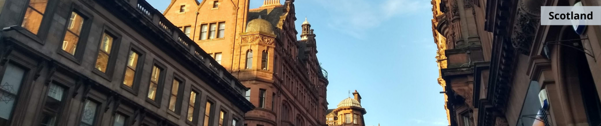 Scotland - buildings in the city