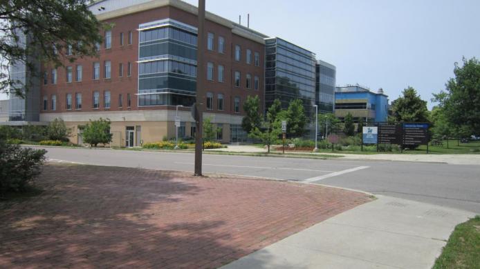 Intersection at McGilvray Street and Gordon Street, facing north.