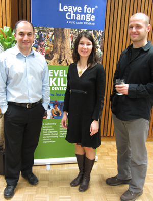 Kian Merrikh, Stephanie Nutting and David Tocek