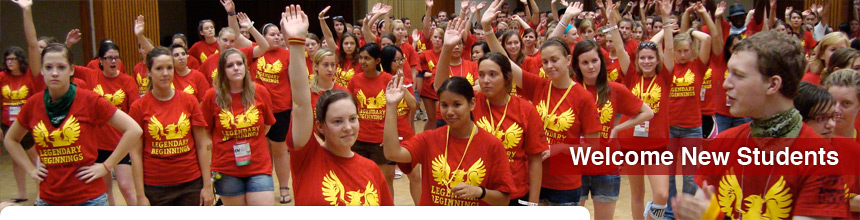 Welcome New Students