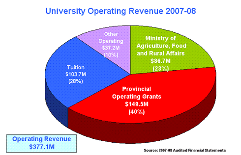 Total University Revenue 2007-2008