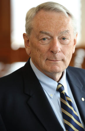 Dick Pound, chair of UofG sport business and leadership institute