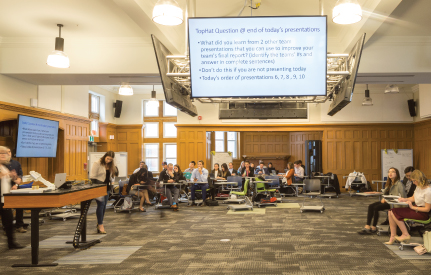 smart serve lecture hall