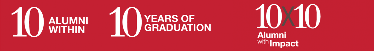 10 alumni within 10 years of graduation