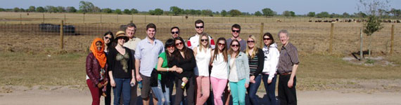 Rural planning students on trip to Florida