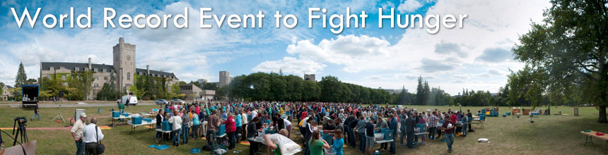 World Record Event to Fight Hunger