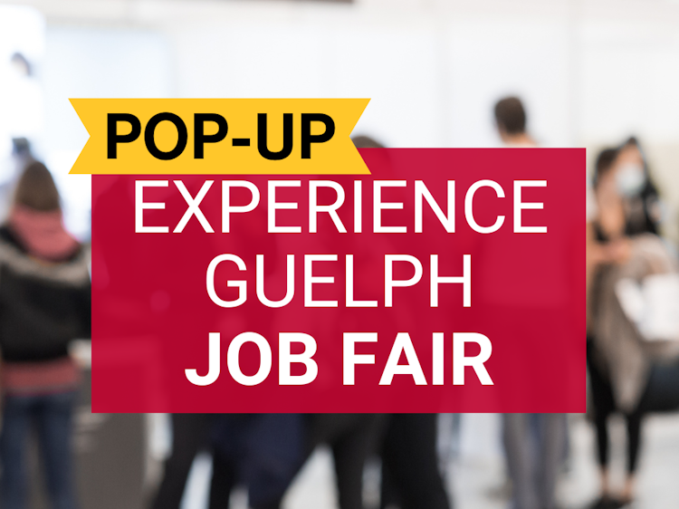Pop-up Experience Guelph Job Fair