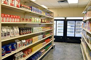 The Longo's Food Retail Lab was designed to resemble an actual Longo's grocery store.
