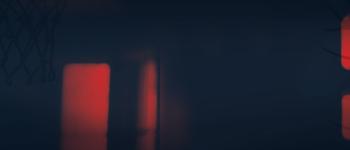 Navy blue background with red rectangles