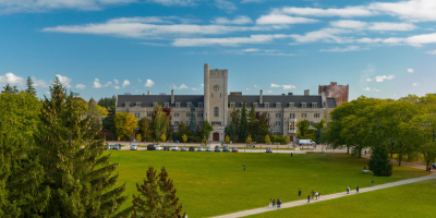 Johnston Hall Aerial