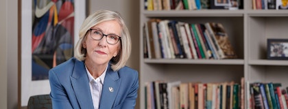 Charlotte Yates, President and Vice-Chancellor of the University of Guelph