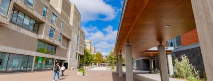 Thornborough building in the summer