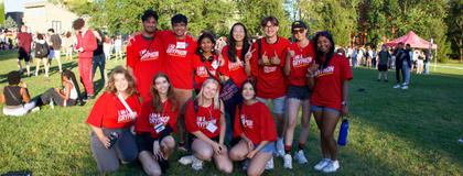 Group of Orientation Volunteers