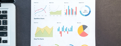 photo of a paper with charts on it