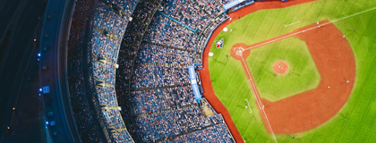 photo of a baseball stadium