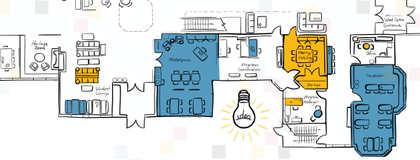 Floor plans for the Wood Centre