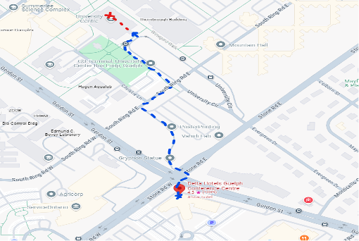 map from Delta to UC