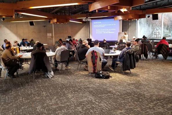 ORWC presentation in classroom