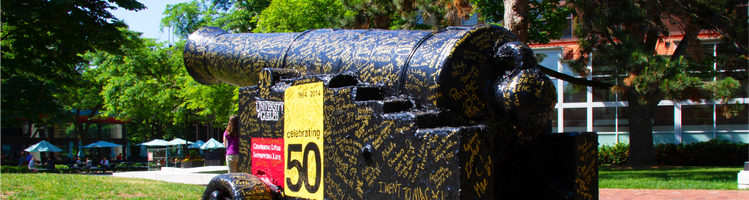 The Cannon at the University of Guelph
