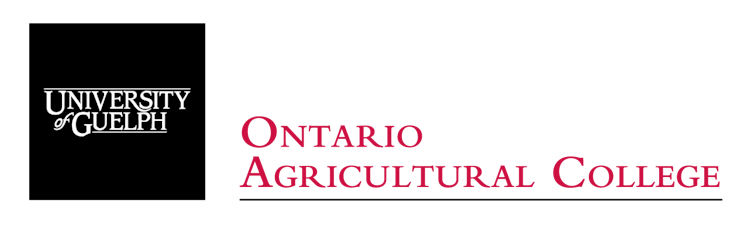 Ontario Agricultural College logo.