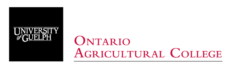 Ontario Agricultural College logo.
