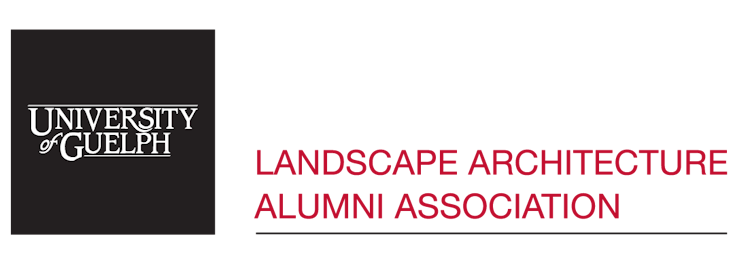 logo of the university of guelph's landscape architecture alumni association