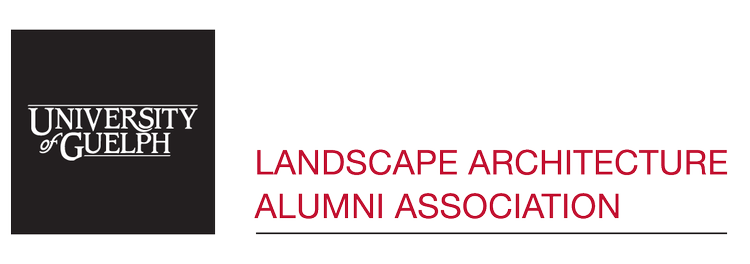logo of the university of guelph's landscape architecture alumni association