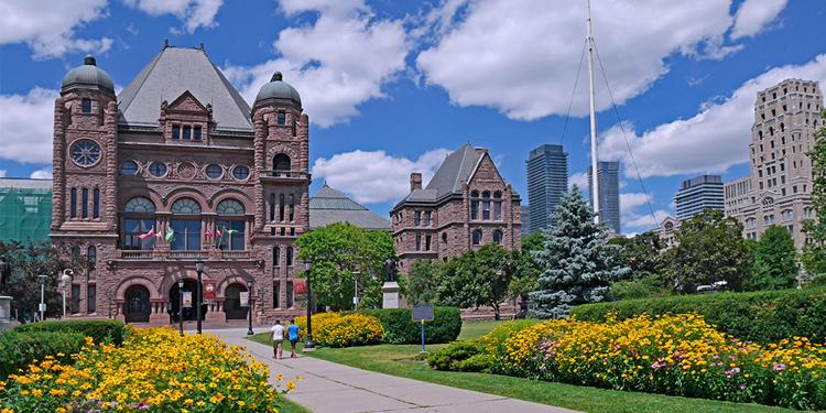 Queen's Park in Toronto, Ontario