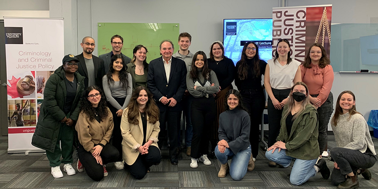 CJPP Students with Justice Moldaver