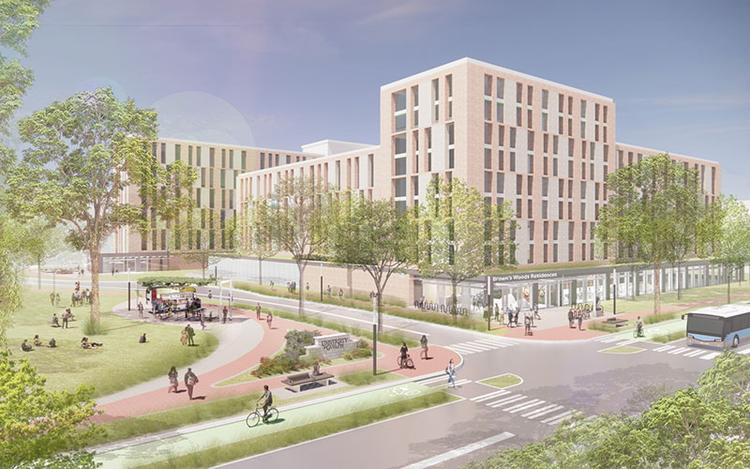 Artist Illustration of the proposed Dairy Bush Neighbourhood