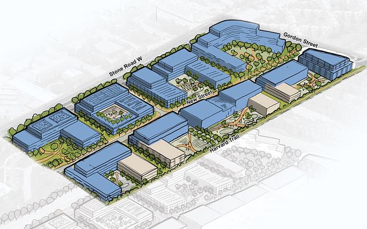 Research Park South Neighbourhood Illustration by DIALOG