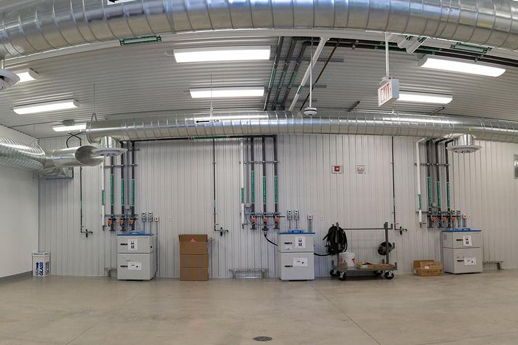 Guelph Wastewater Facility interior