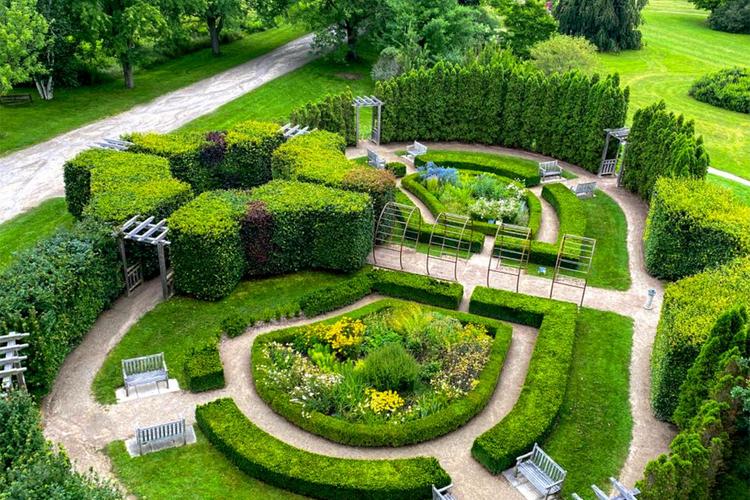 Ariel view of the Arboretum