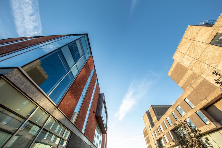 Thornbrough and the University Centre buildings