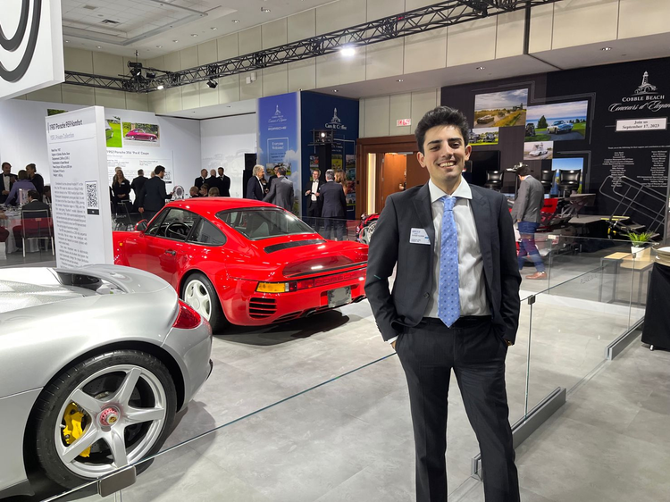 Toygar at a Porsche Cars Event