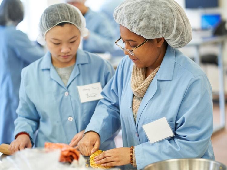 Students in the Human Nutraceutical Research Unit