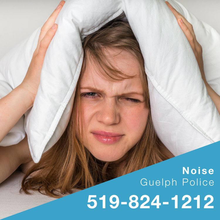 Person covering ears with pillows.