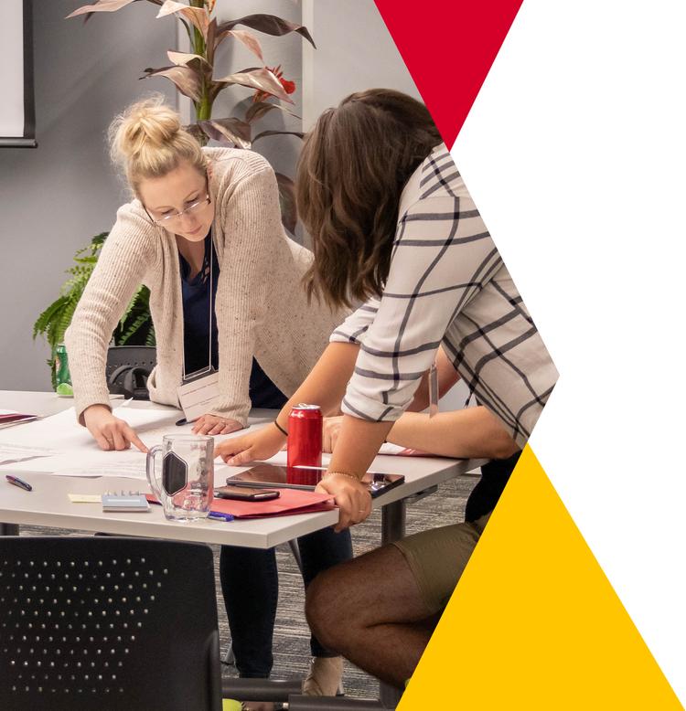 Students in a workshop at the University of Guelph