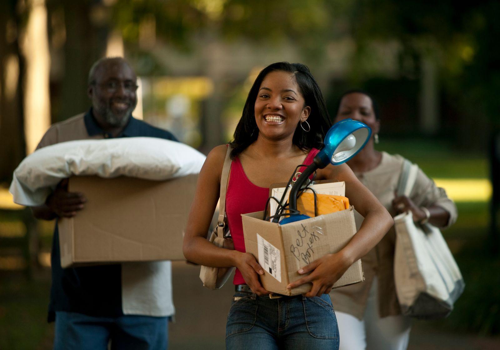 Family moving in