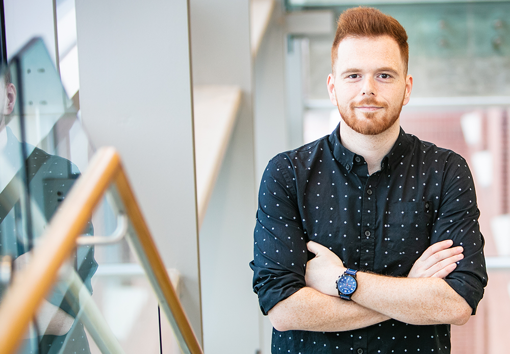 doctoral student in mac hall