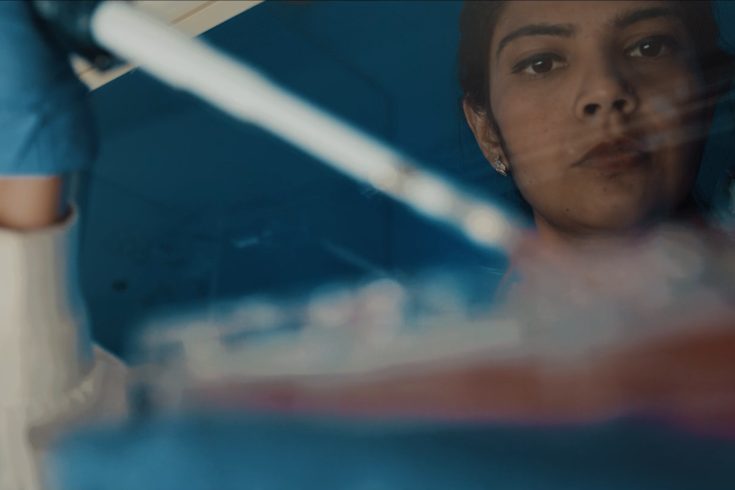U of G student in a lab